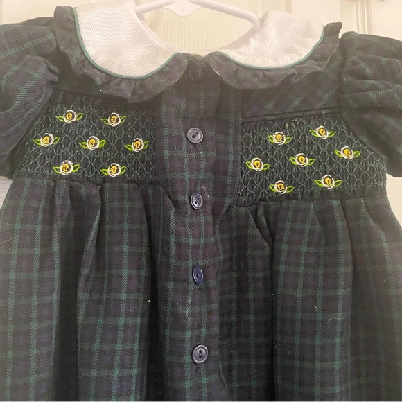 Vintage BT Kids Smocked Bubble Romper - Picture 6 of 9
